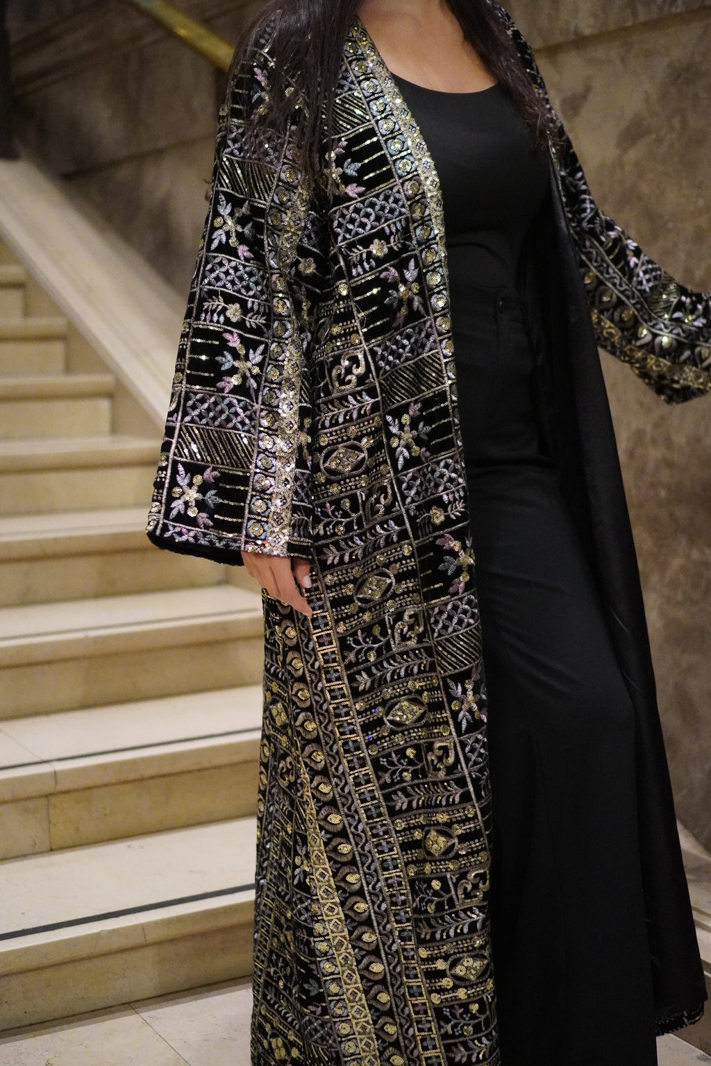 Kimono Impérial - Noir