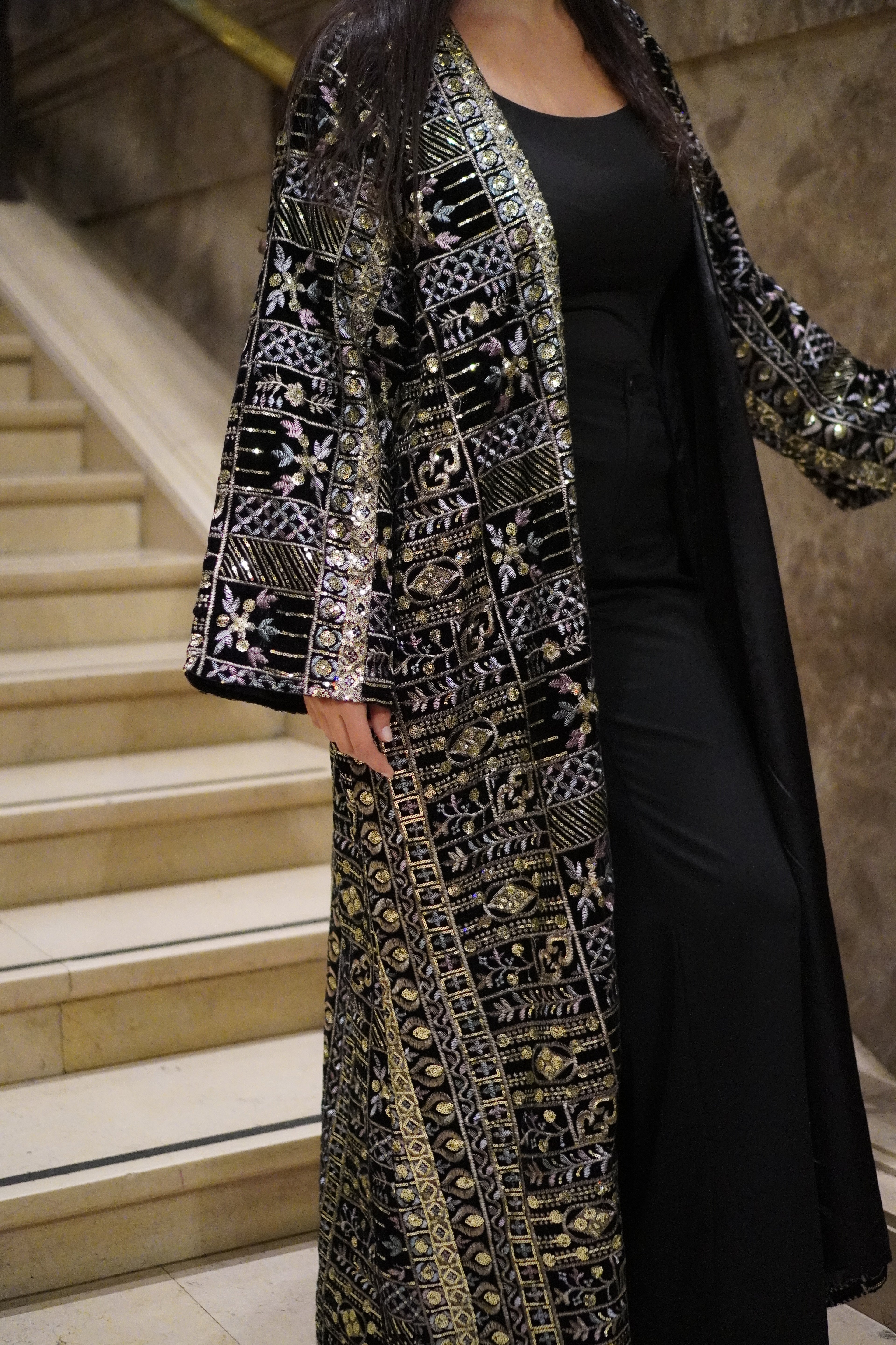 Kimono Impérial - Noir