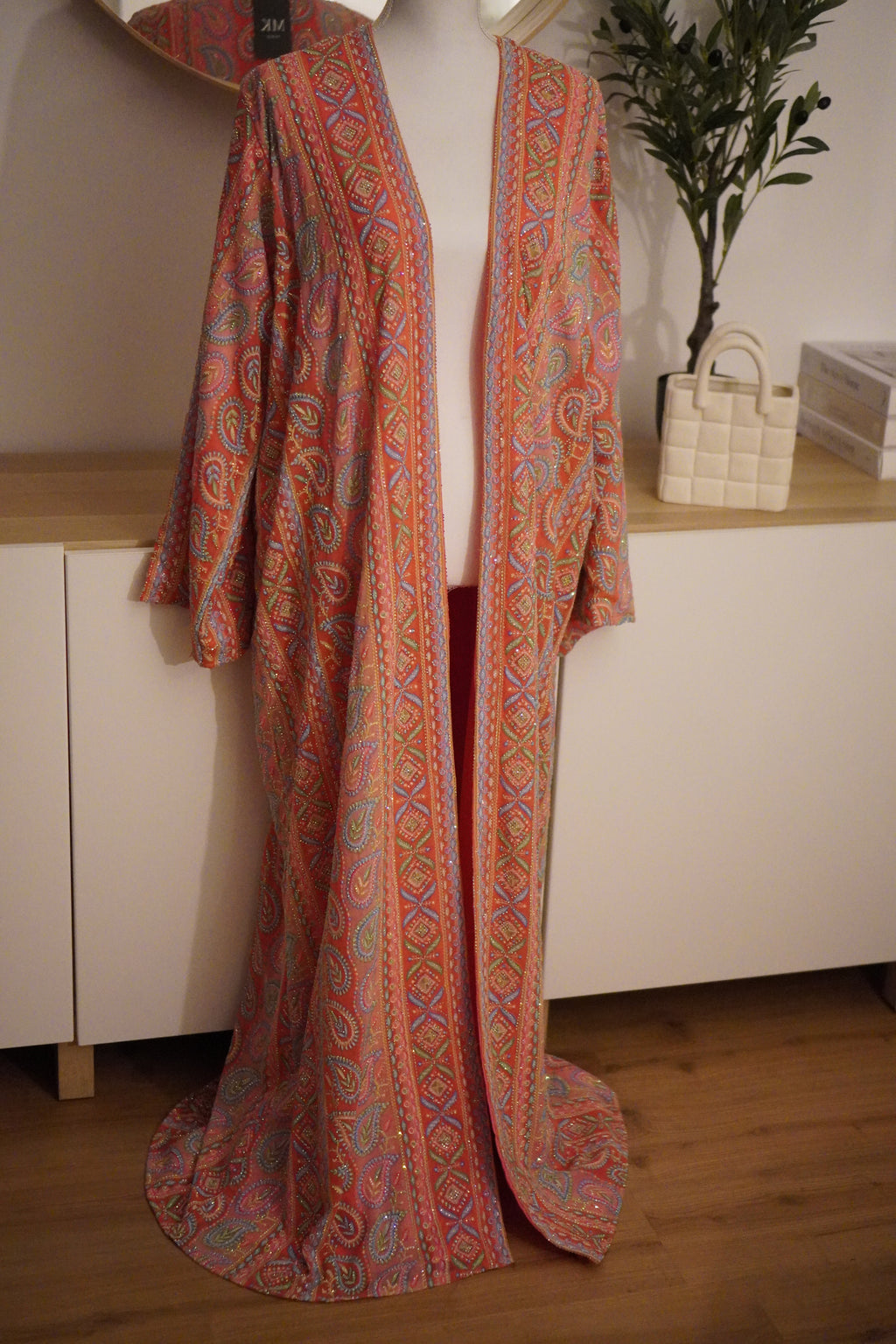 Kimono Sultana - Corail