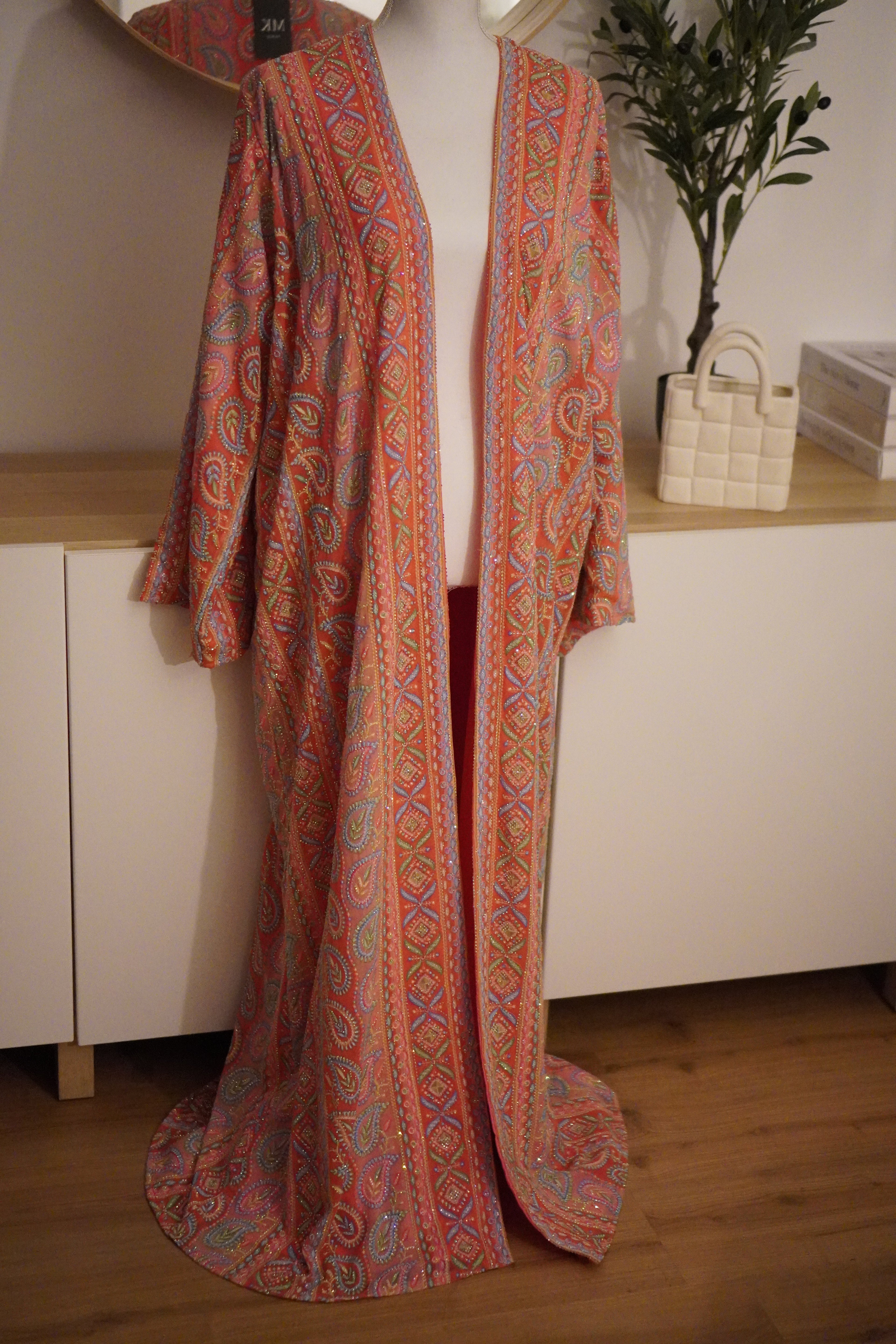 Kimono Sultana - Corail