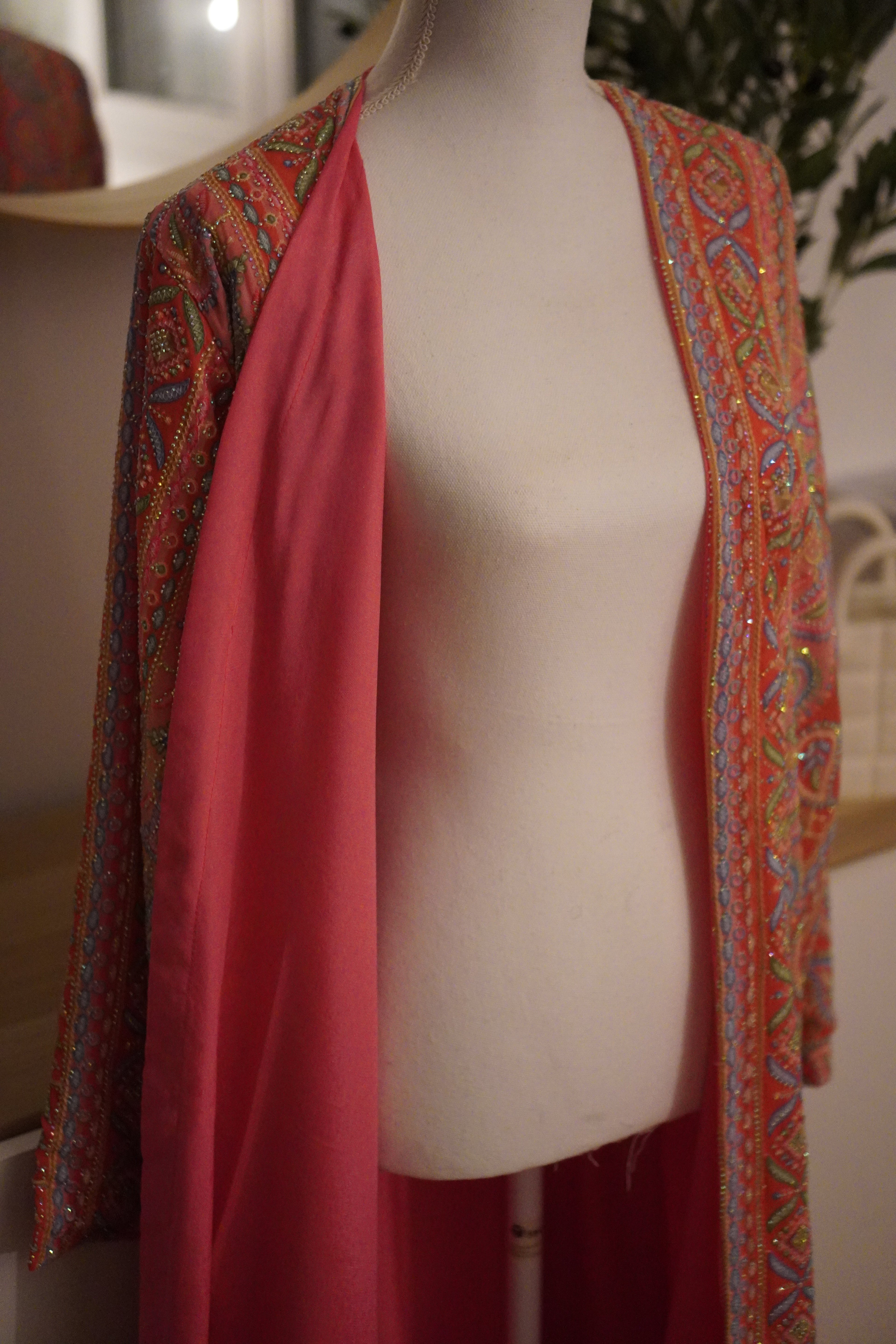 Kimono Sultana - Corail