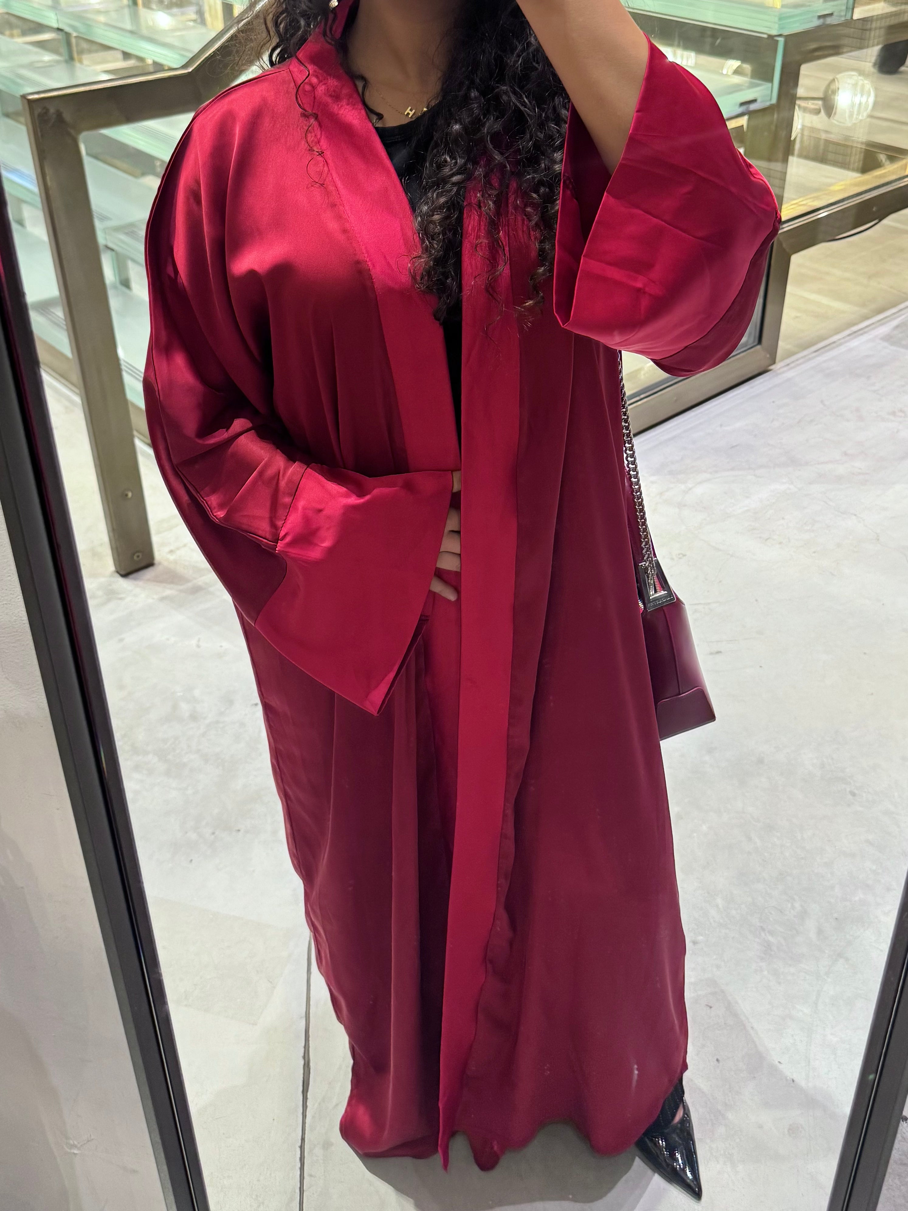 Kimono Amarante - Soie Premium