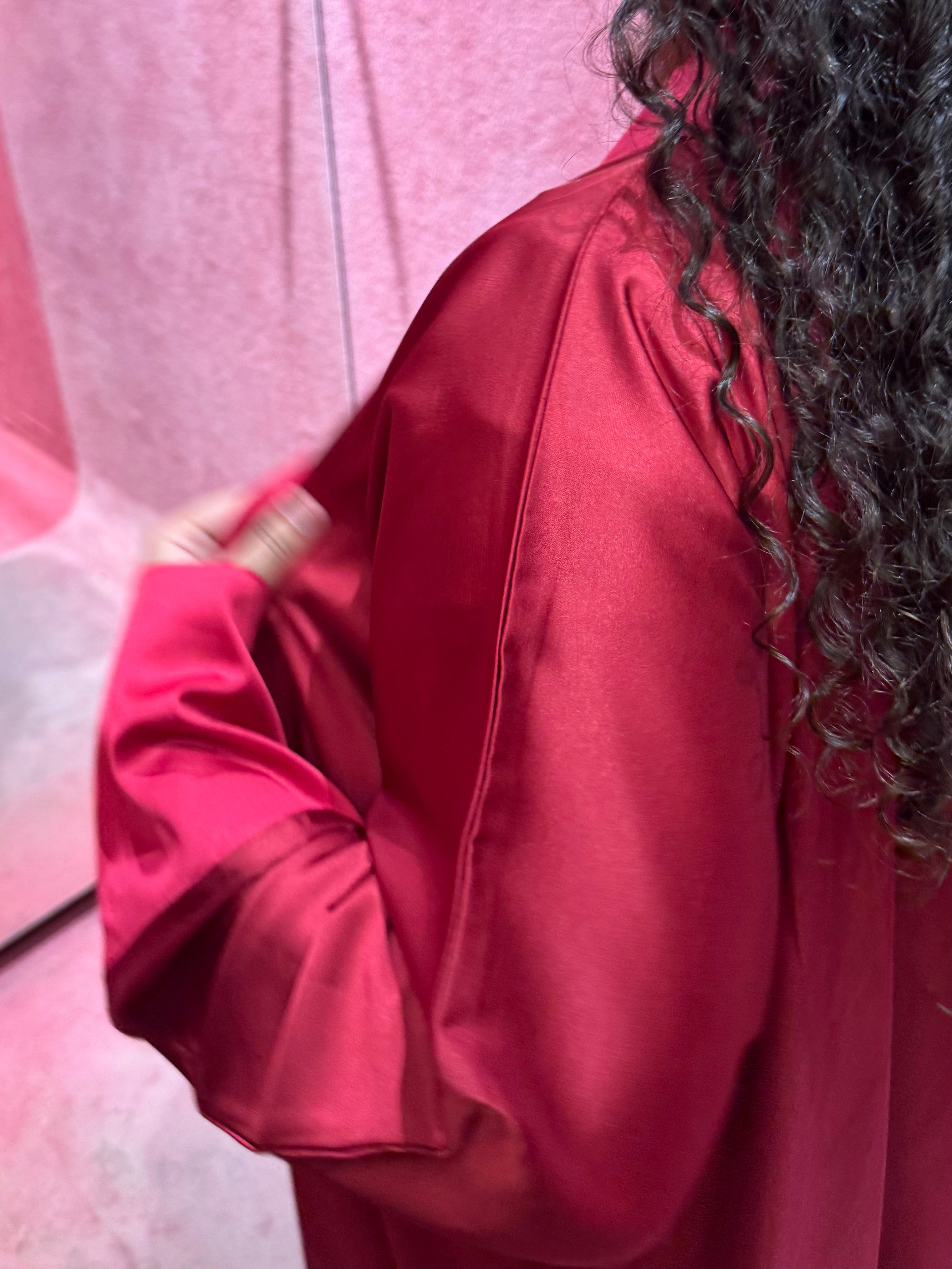 Kimono Amarante - Soie Premium